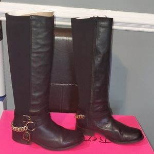 Women Leather Knee Boots